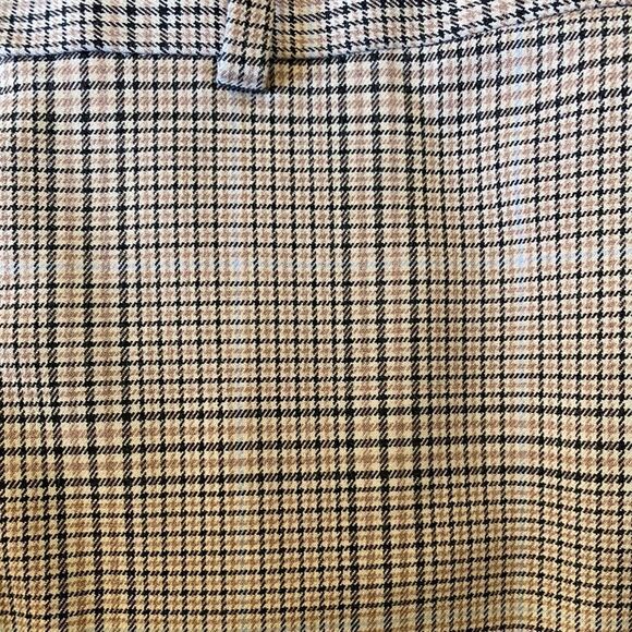 H&M Slim Fit Pants Houndstooth Plaid 33 Regular Men’s Preppy - Picture 7 of 15